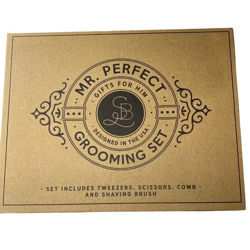 Mr. Perfect Grooming Mens Gift Book Box Set by Santa Barbara Design Studio